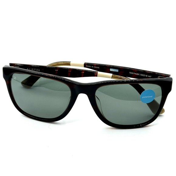 TOMS Women Sunglasses Austin Brown Tortoise New